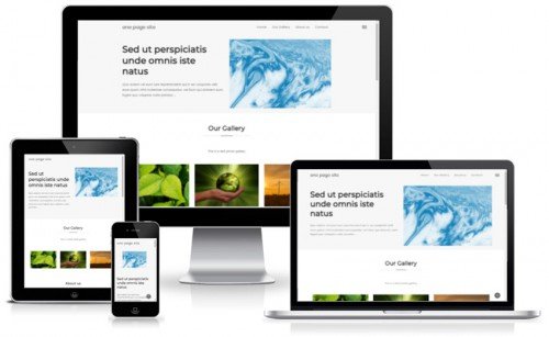 Elegant One Page Website 