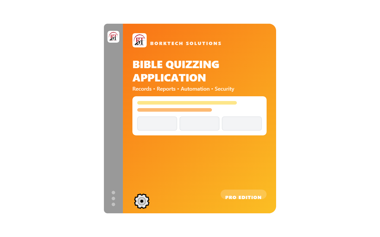 Bible Quizzing Application
